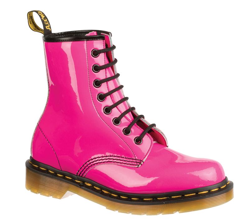 Patent Lamper Hot Pink Boots